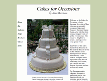 Tablet Screenshot of kmcakes.com